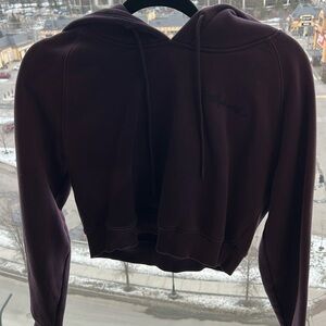 Alphalete crop hoodie